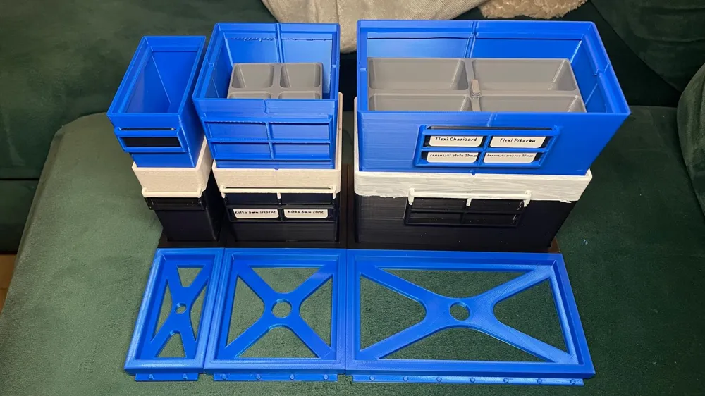 Container Box System Organizers Stacking Toolbox - Free 3D Print Model ...