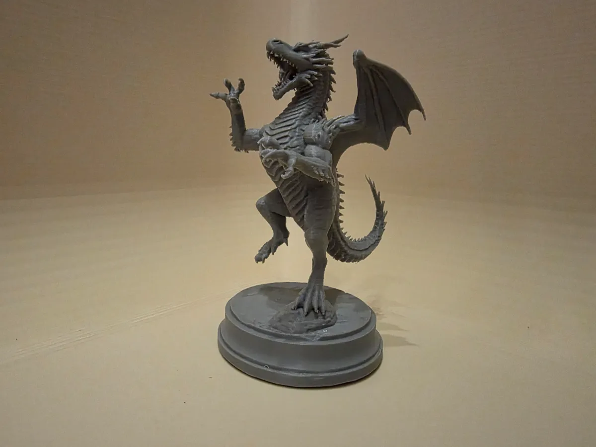 DRAGON STATUE - Free 3D Print Model - MakerWorld