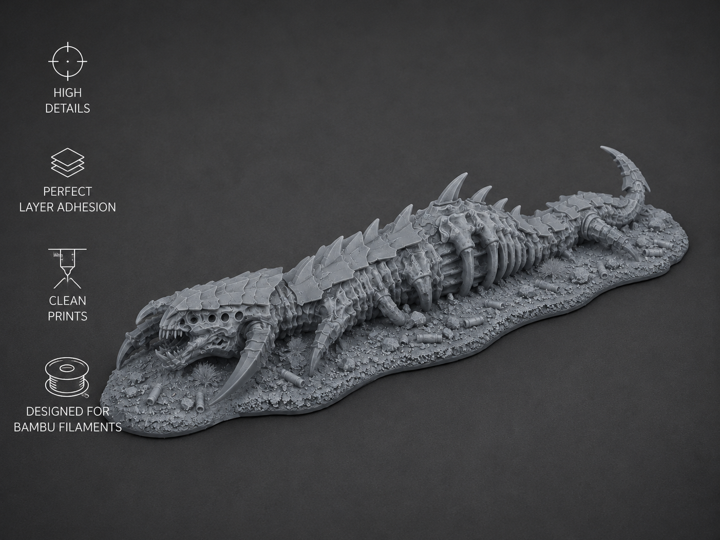 Tyranid Behemoth – Dead Xenos | Terrain & Cover