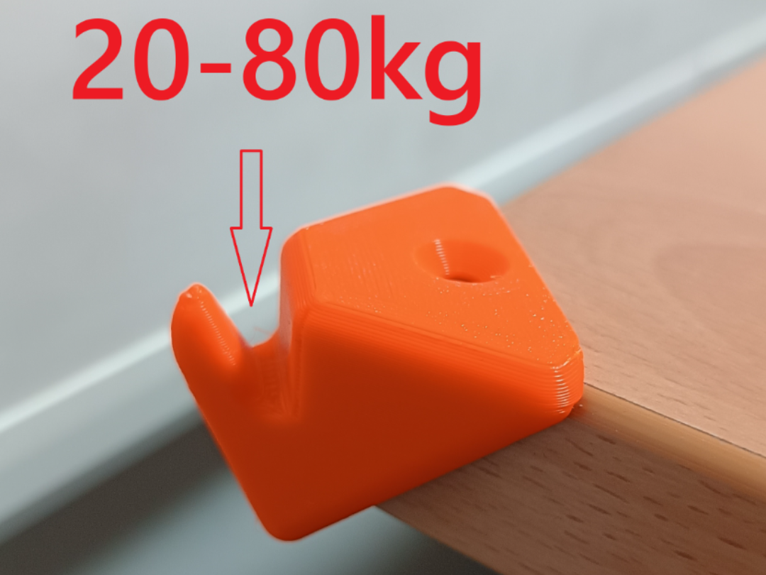 Eckenhaken stabil verschiedene Größen 20mm-100mm