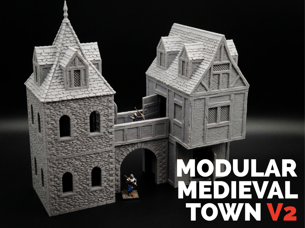 Modular Medieval Town V2 - 1