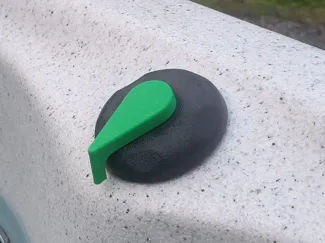Hot Tube knob