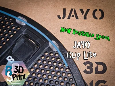 JAYO New Reusable Spool Clip Lite - BSclip