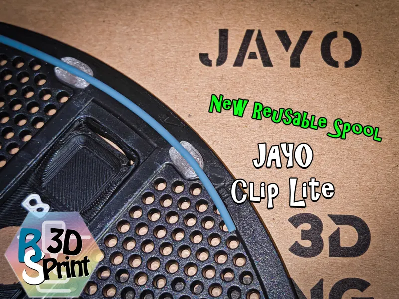 JAYO New Reusable Spool Clip Lite - BSclip