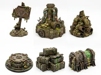 Death Guard Wargaming Terrain