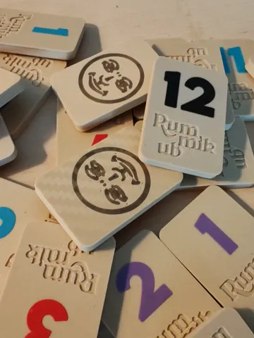 Modelo para impresión 3D: Tuiles pour Rummikub — vista de referencia 2