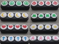 Square Board Clicker Symbols Caps