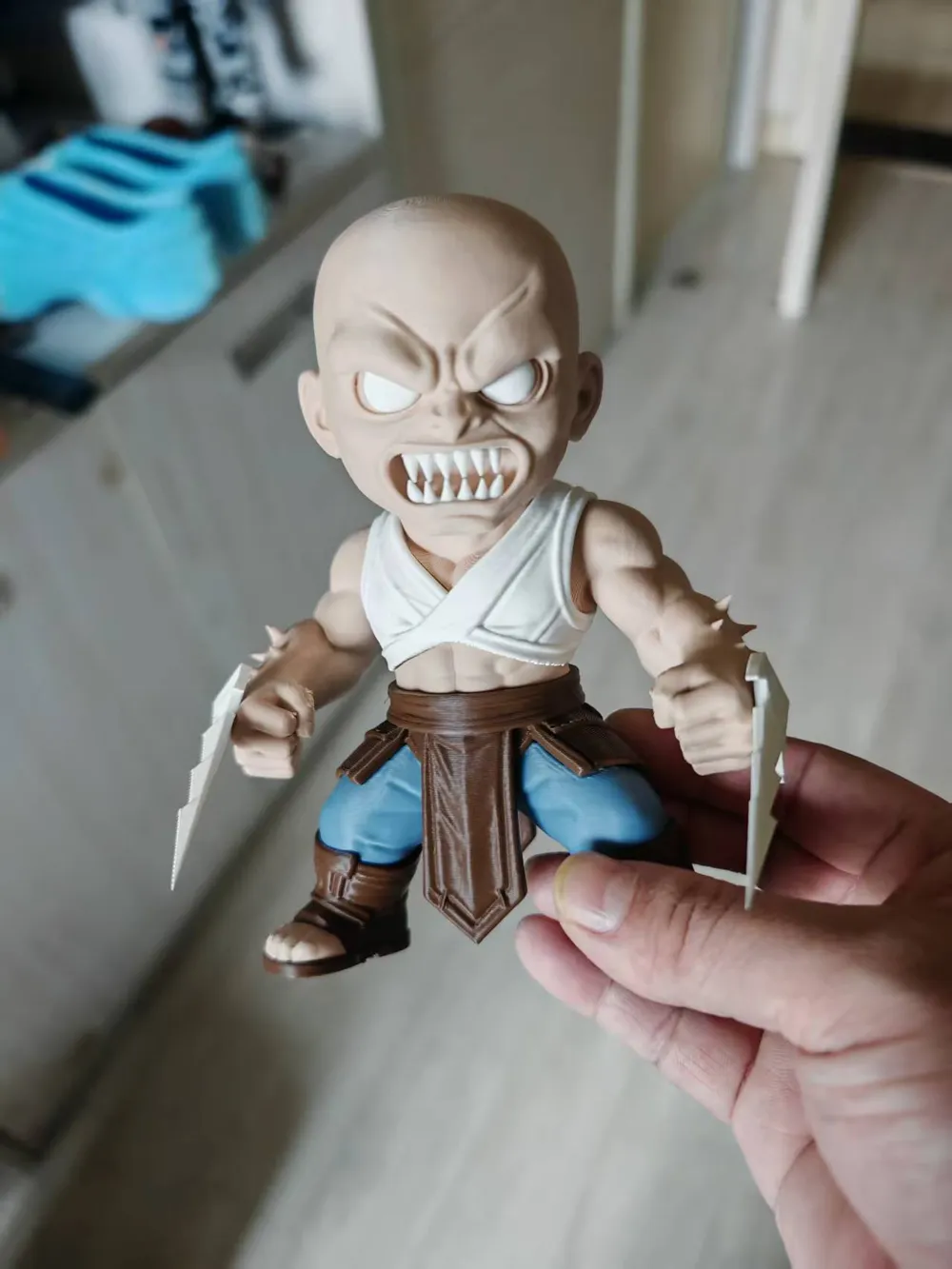 100 Topics Model Chibi Mortal Kombat Baraka multi-part printing (no AMS required) - Free ...
