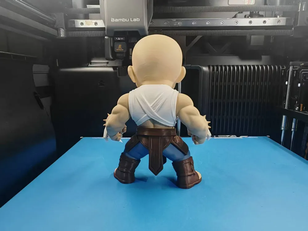 100 Topics Model Chibi Mortal Kombat Baraka multi-part printing (no AMS required) - Free ...