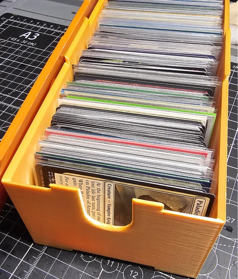 MTG Horizontal card storage container with Lid