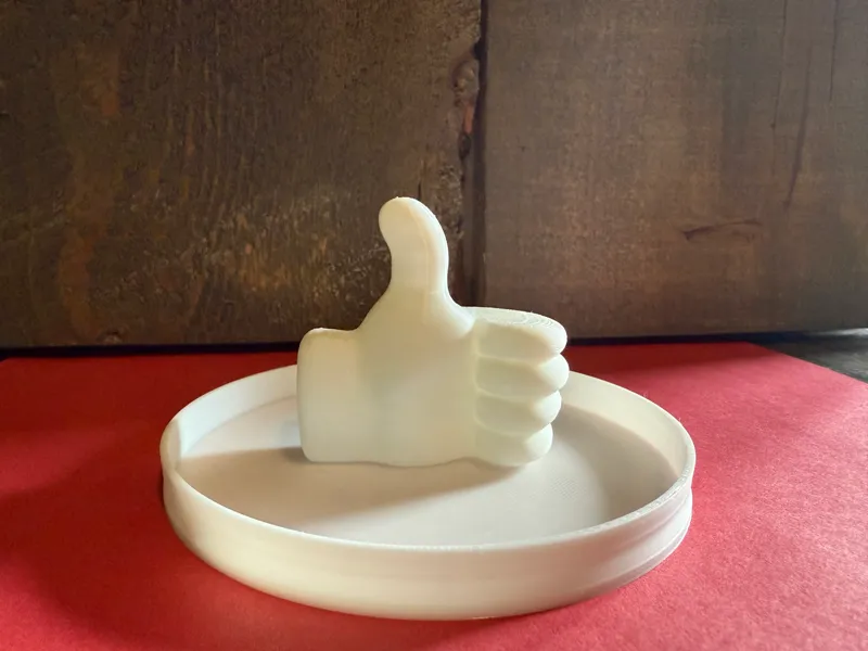 Thumb ring/jewelry holder 
