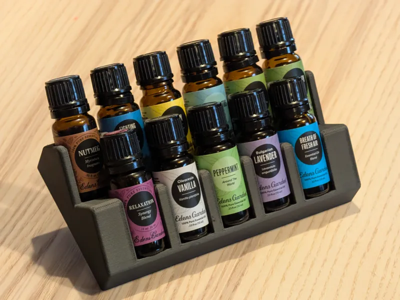 Essential Oil Shelf Mini -Holds 11 10ml bottles