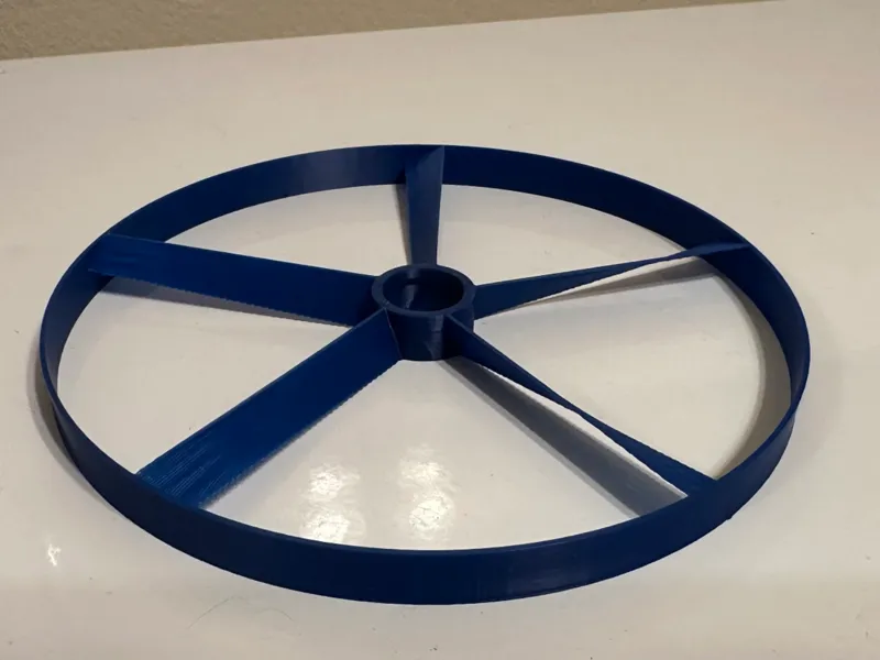 Flight rings for torrodial ring launcher