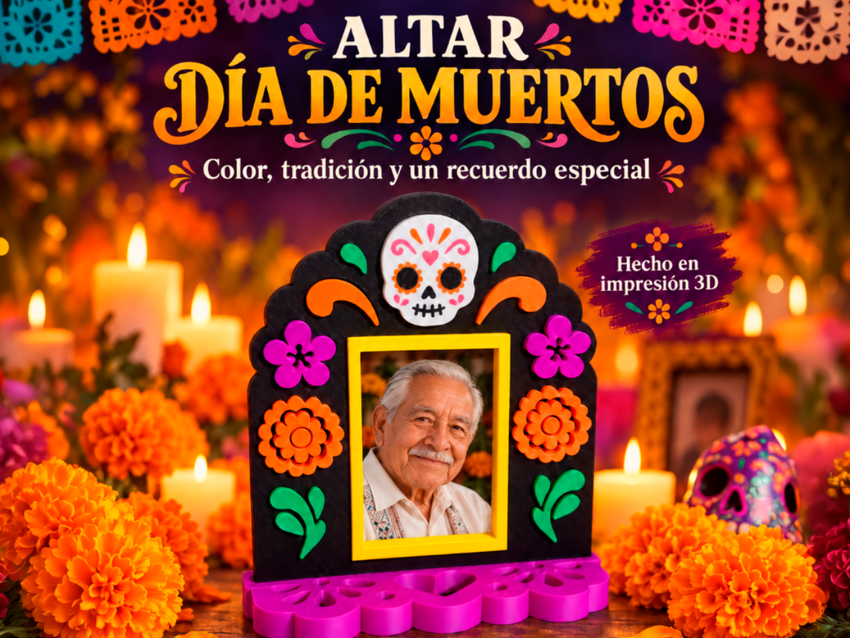Altar de Muertos para foto - Day of the Dead Altar - 1