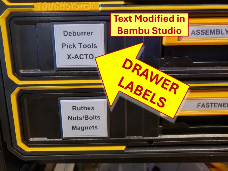DTS2.0-Dewalt ToughSys 2.0-Editable Drawer Labels