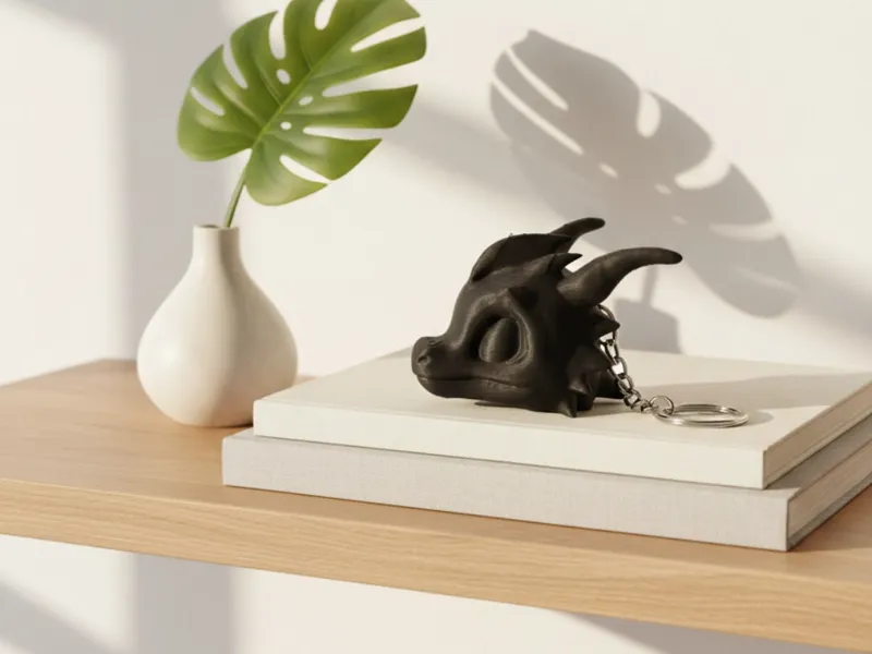 Dragon Head - Keychain