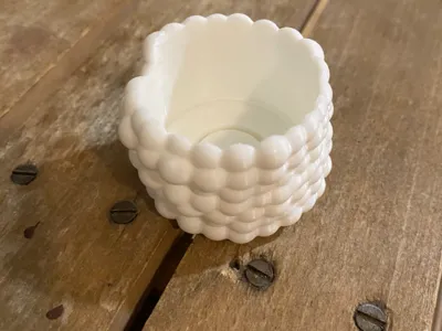 Cloudy corcelain cup add-on