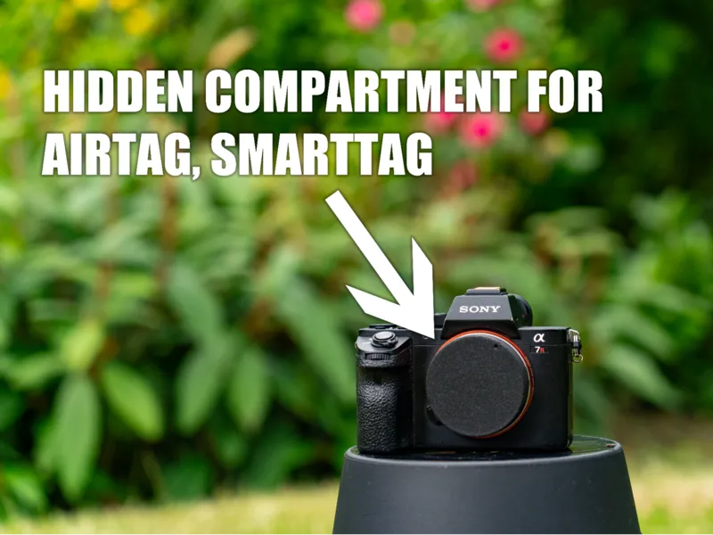 Sony E-Mount Cap - SecretRoom for AirTag &SmartTag