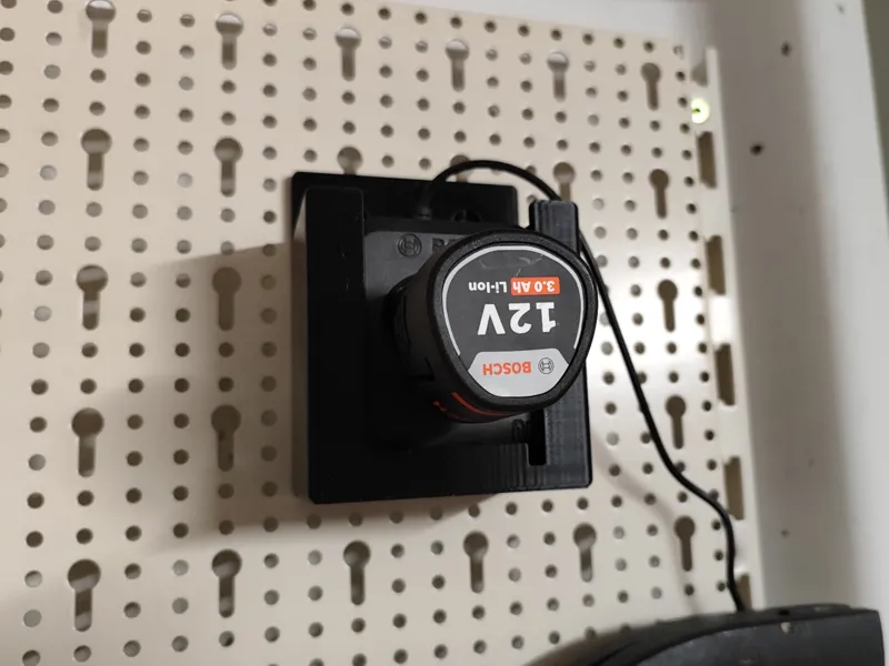 Tegometall Bosch 12V Charger mount