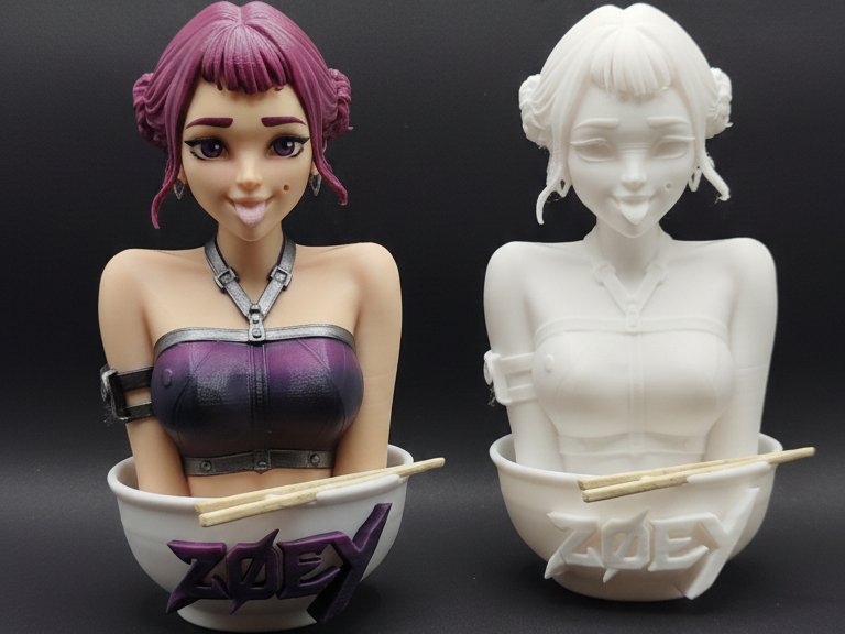 Zoey: El Busto de la Rebelde del Ramen