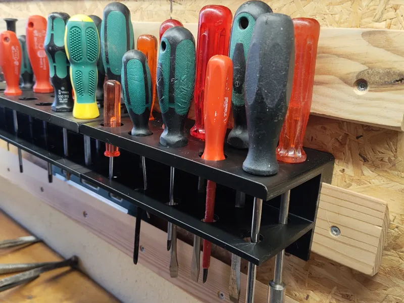 Schraubendreherhalter French Cleat grössere Löcher