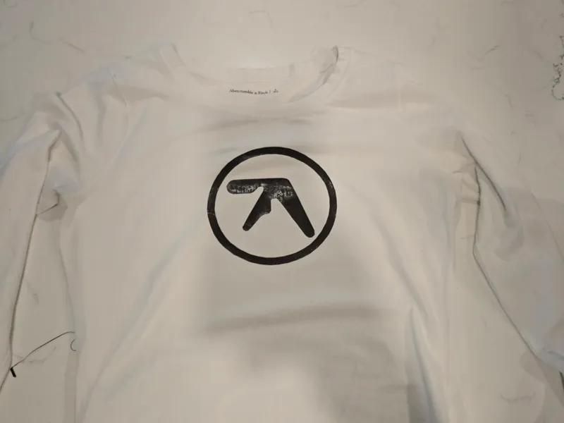 Aphex Twin Logo TPU Iron-On Transfer for T-Shirts