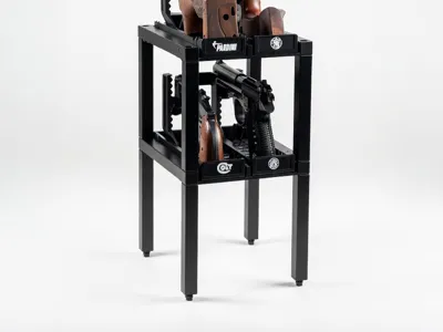 Modular Stackable Handgun Rack (Safe Organizer)