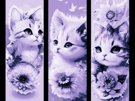 Remix of these adorable kittens (thinner version)