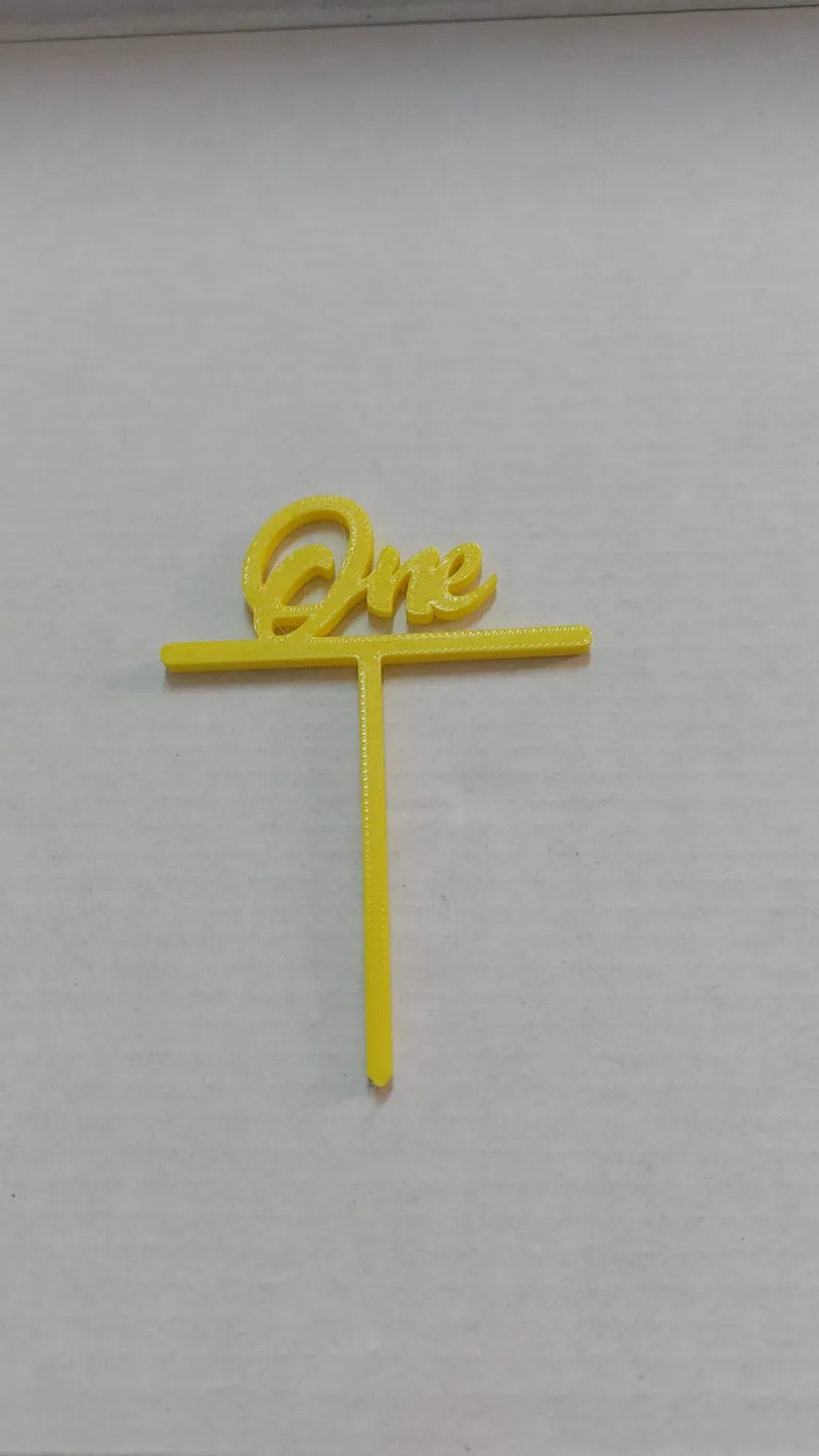CAKE TOPPER ONE