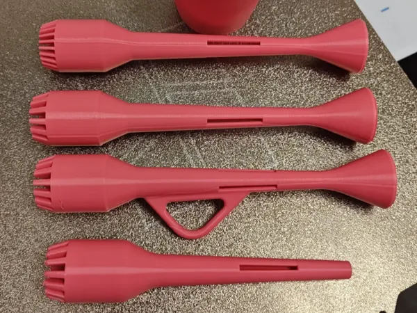 Paille à bulles géantes