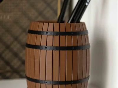 Barrel Pen Holder
