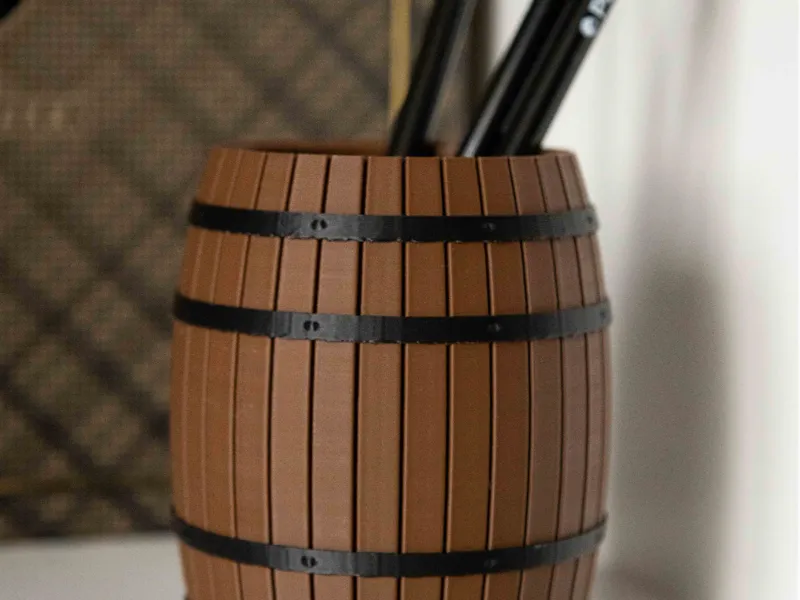 Barrel Pen Holder