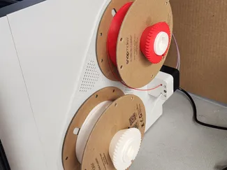 Snapmaker U1 Spool Holder fits ANY Hole Diameter!