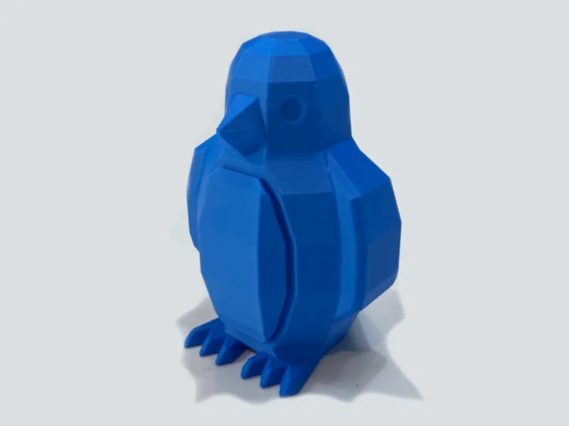 Low-Poly Penguin | No Supports | 企鹅