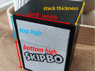 Customizable Card Box / Parametric Card Box