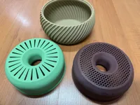 Diverse Bodenmuster 0.2mm layer, 3 walls, 15% infill