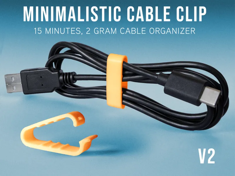 Minimalistic Cable Organizer