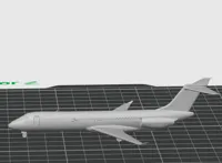 Boeing 717 — maquette à l'échelle 1:247 — photo 7