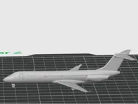 Boeing 717 — maquette à l'échelle 1:247 — photo 1