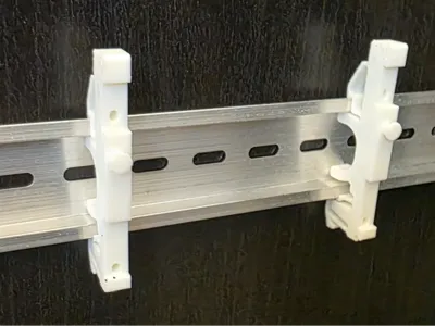 BBQKees EMS Gateway E32 V2 DIN rail bracket