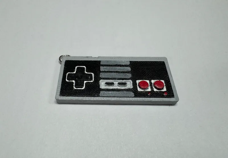 NES Controller Keychain