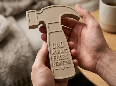 Dad Fixes Everything Hammer