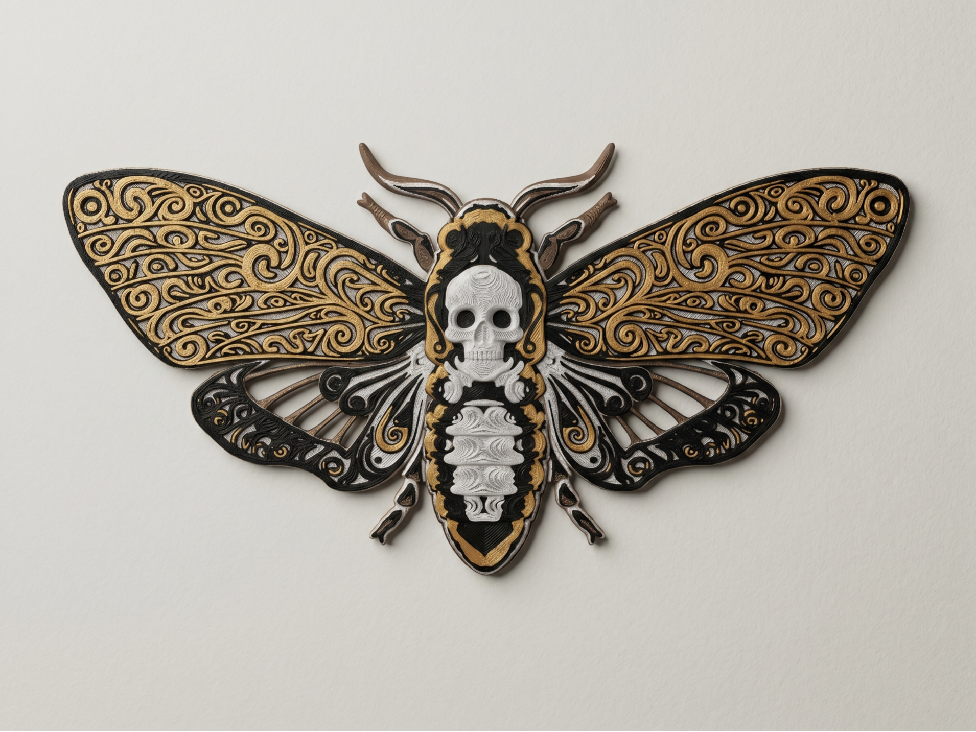 Polilla de la Muerte - Wall art