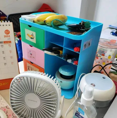 Desk Organizer with Drawer