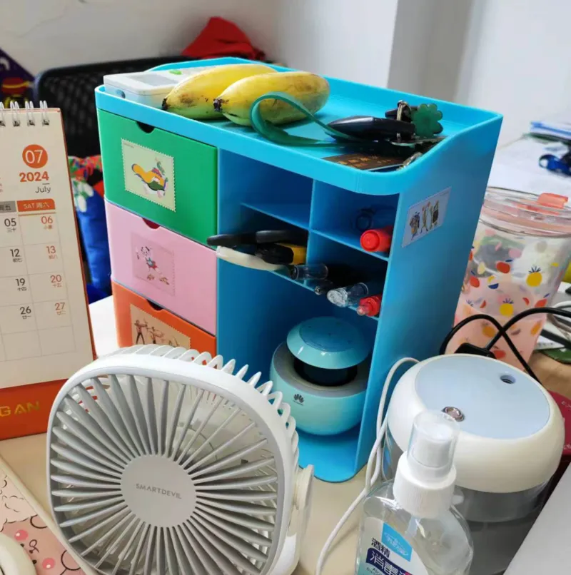 Desk Organizer 桌面收纳盒带抽屉
