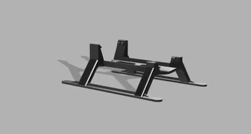 Modelo para impresión 3D: Landing chassis for DJI NEO 2 — vista de referencia 5