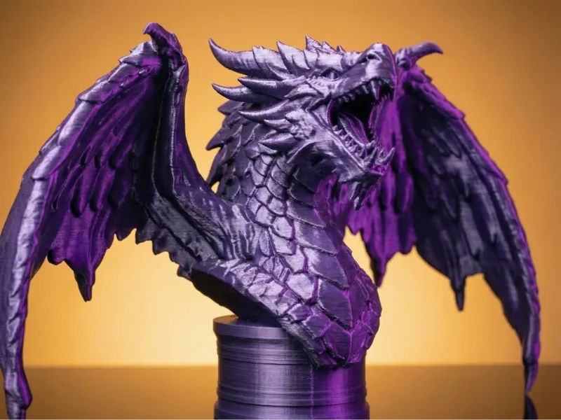 Epic Dragon DnD Bust  Fantasy Sculpture  龙半身像