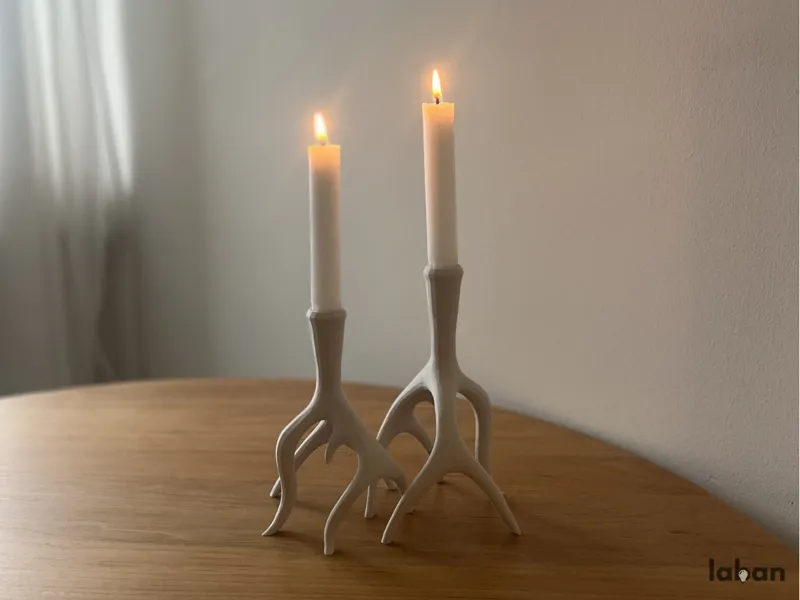 Antler Candle Holder