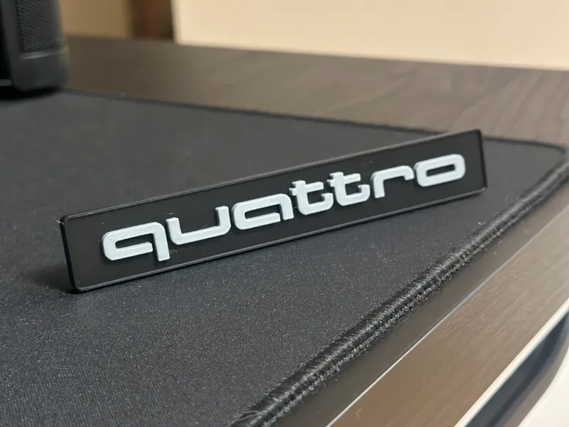 Audi Quattro Emblem