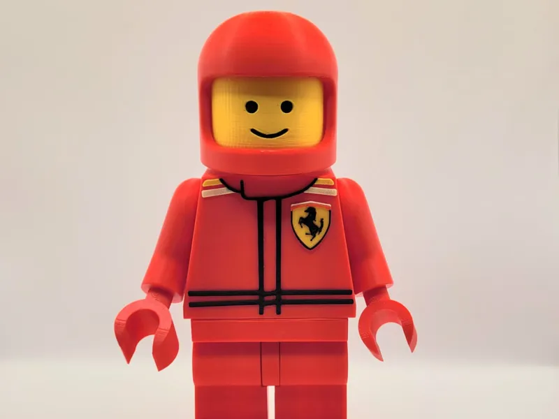 Ferrari F1 Brick Character